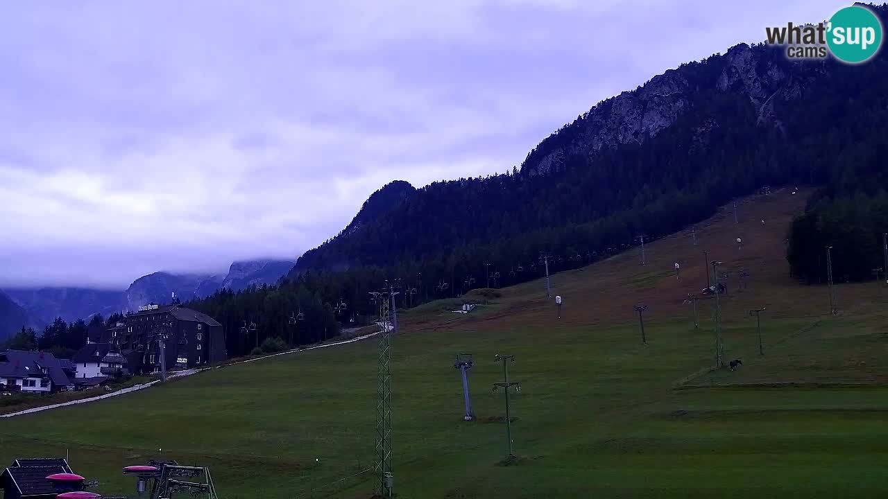 Webcam Kranjska Gora SKI resort | Bech, Kekec, Mojca ski slope