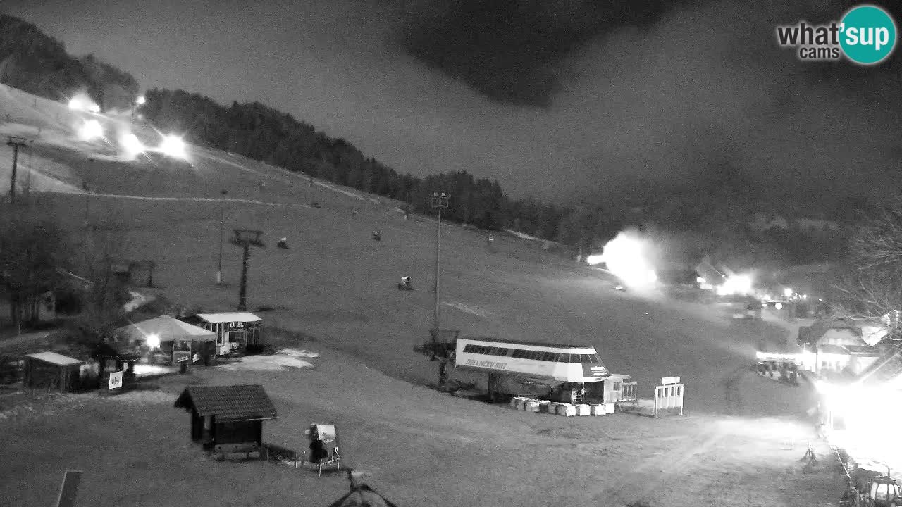 Webcam Kranjska Gora SKI – panoramica Piste centrali