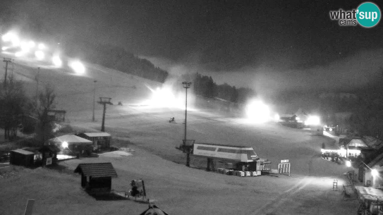 Webcam Kranjska Gora SKI resort | Bech, Kekec, Mojca ski