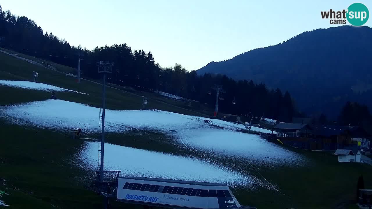 Webcam Kranjska Gora SKI – panoramica Piste centrali