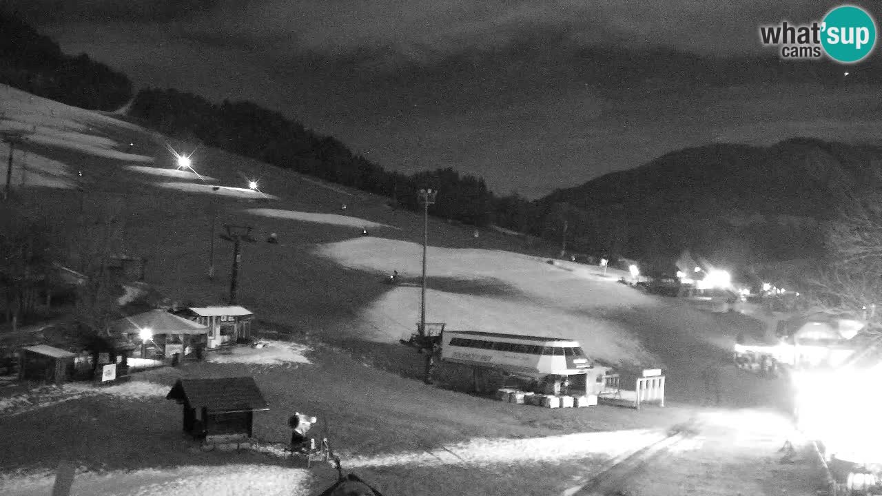 Webcam Kranjska Gora SKI – panoramica Piste centrali