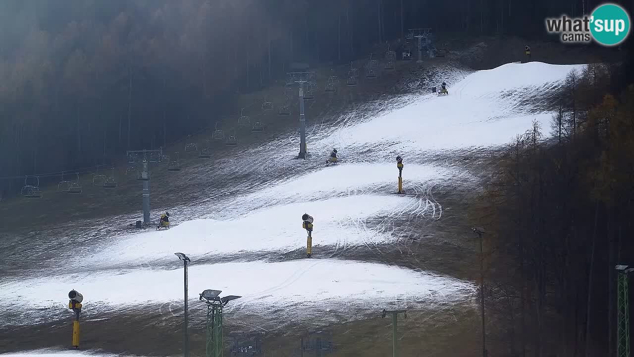 Web kamera Kranjska Gora Skijalište | Proge Mojca in Kekec