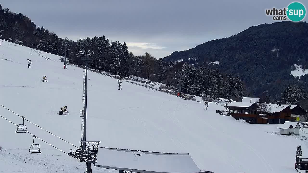 Webcam Kranjska Gora SKI – panoramica Piste centrali