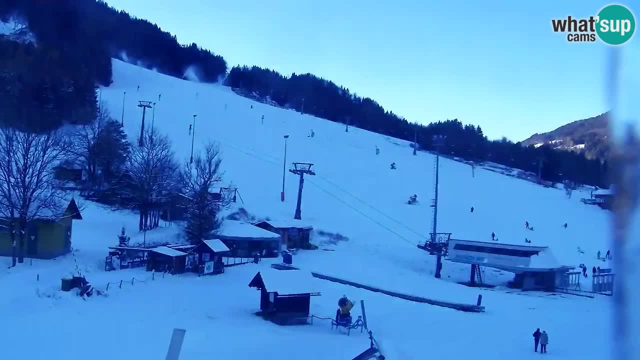 Webcam Kranjska Gora SKI – panoramica Piste centrali