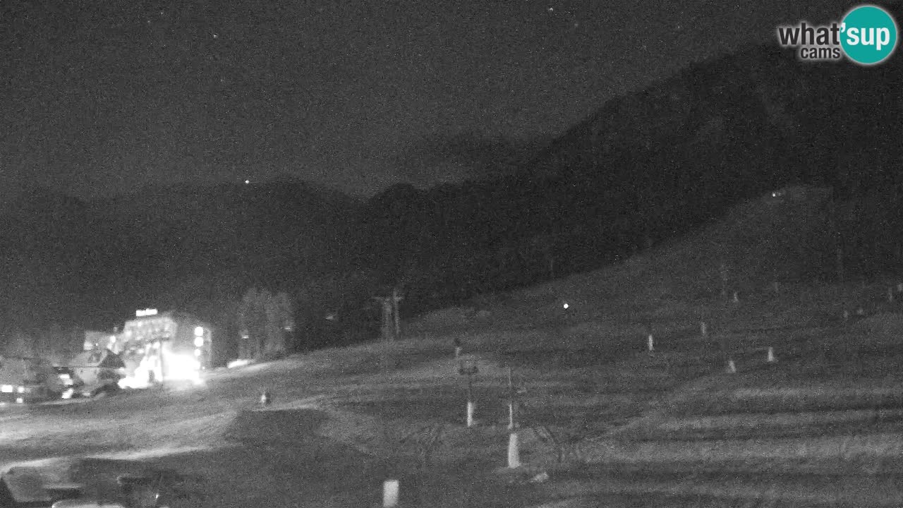 Webcam Kranjska Gora SKI – panoramica Piste centrali