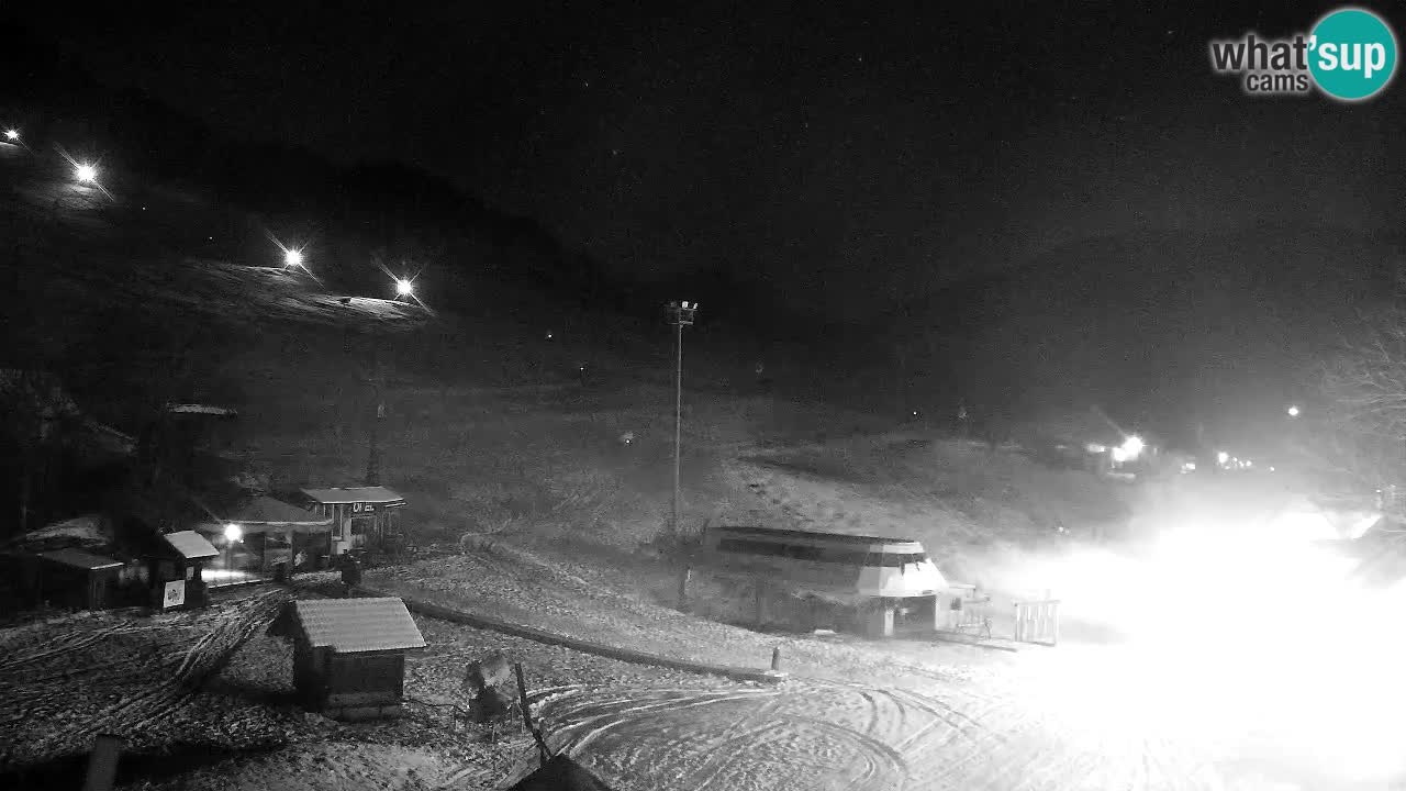 Webcam Kranjska Gora SKI – panoramica Piste centrali