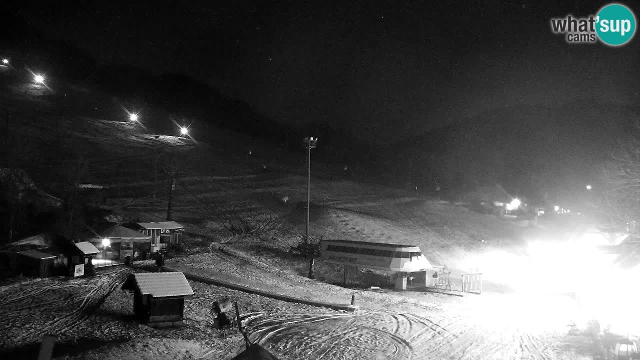 Webcam Kranjska Gora SKI – panoramica Piste centrali