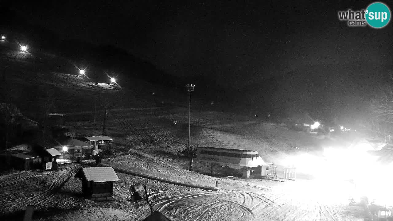 Webcam Kranjska Gora SKI – panoramica Piste centrali