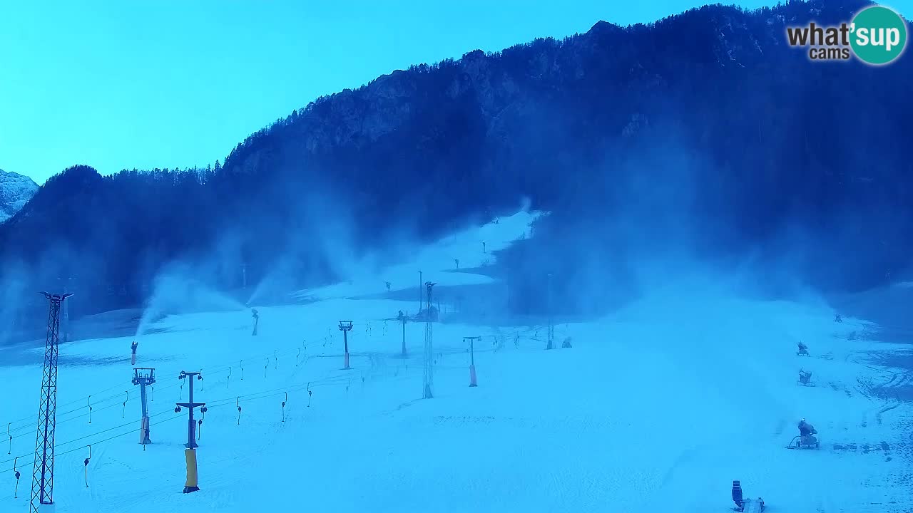 Webcam Kranjska Gora SKI – panoramica Piste centrali