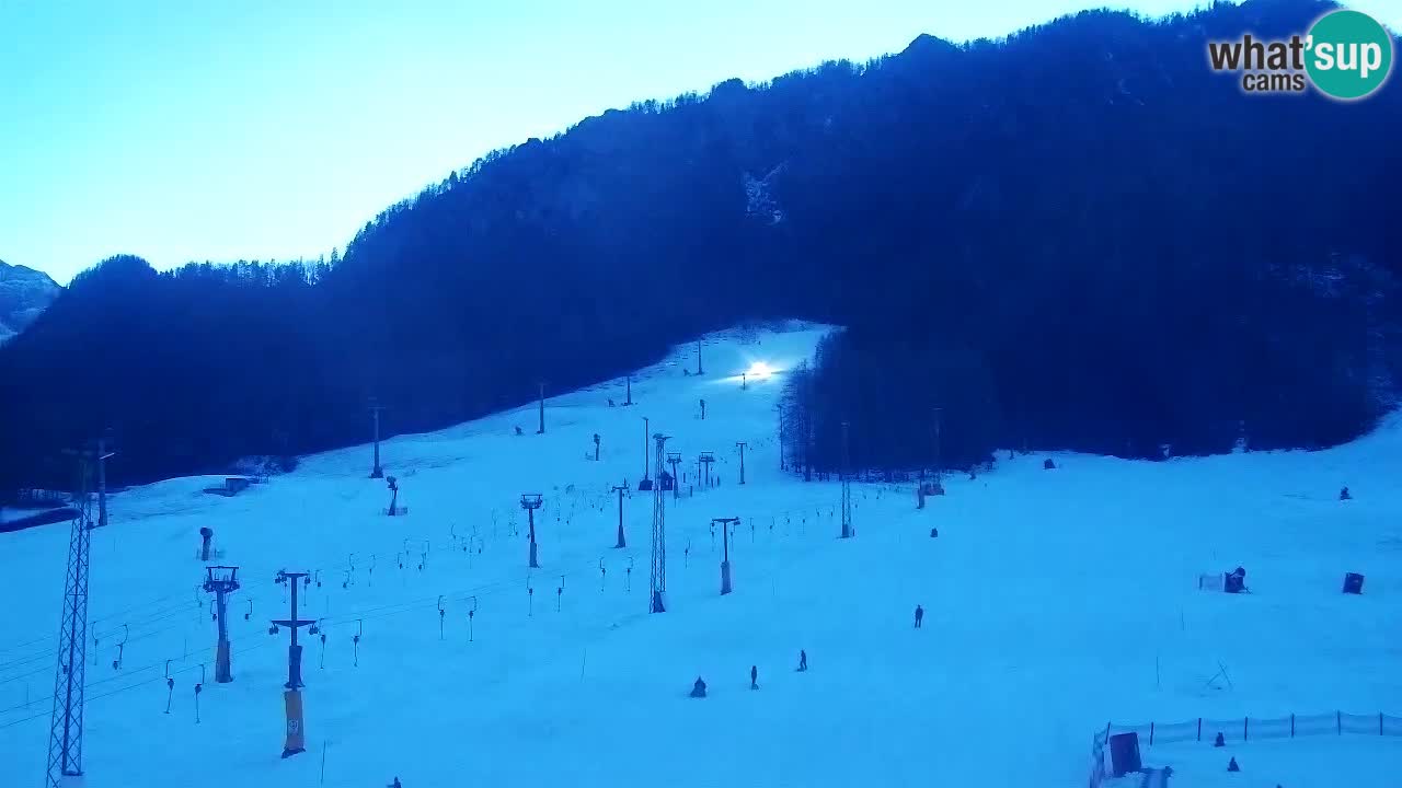 Webcam Kranjska Gora SKI – panoramica Piste centrali