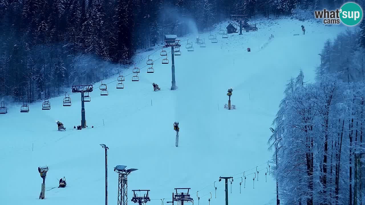 Webcam Station de ski Kranjska Gora – Slovénie