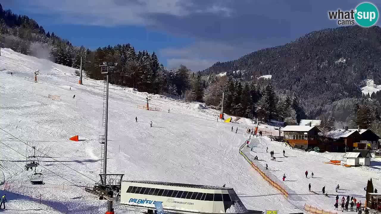 Webcam Kranjska Gora SKI – panoramica Piste centrali