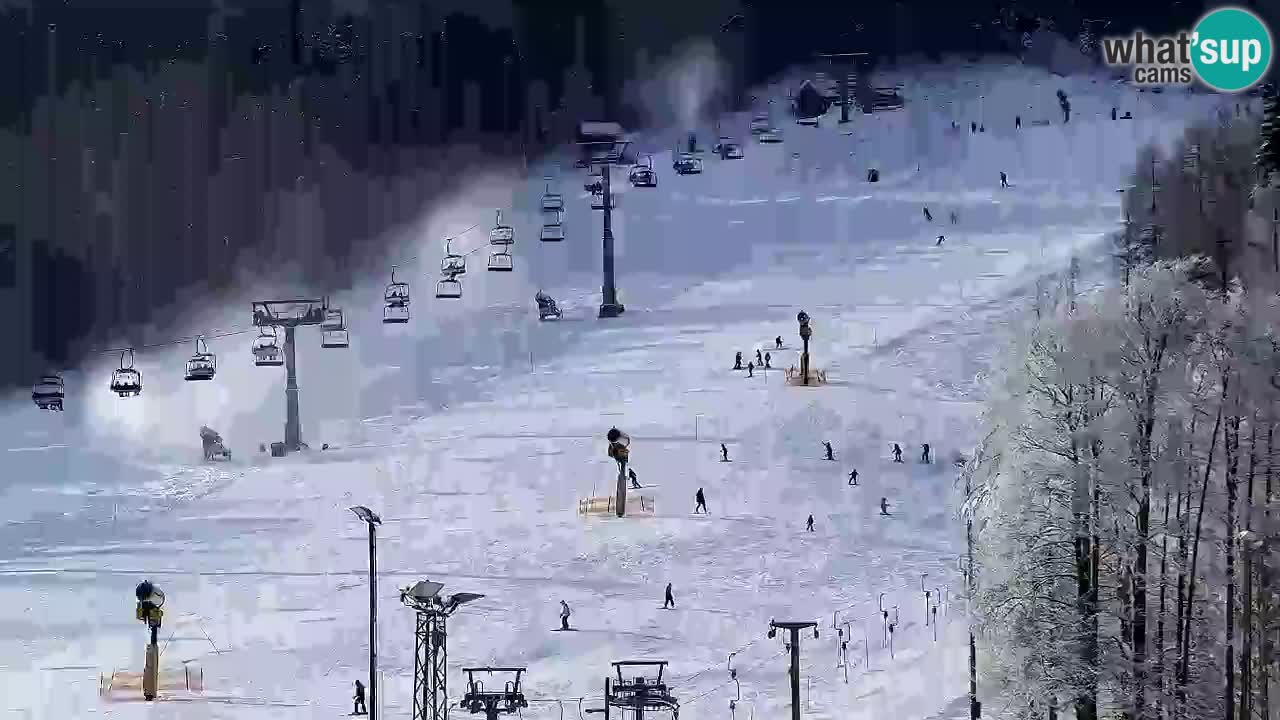 Webcam Station de ski Kranjska Gora – Slovénie