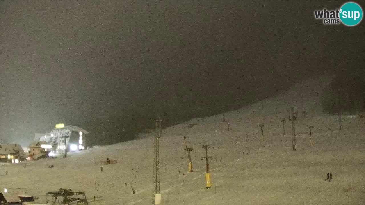 Webcam Kranjska Gora SKI resort | Bech, Kekec, Mojca ski