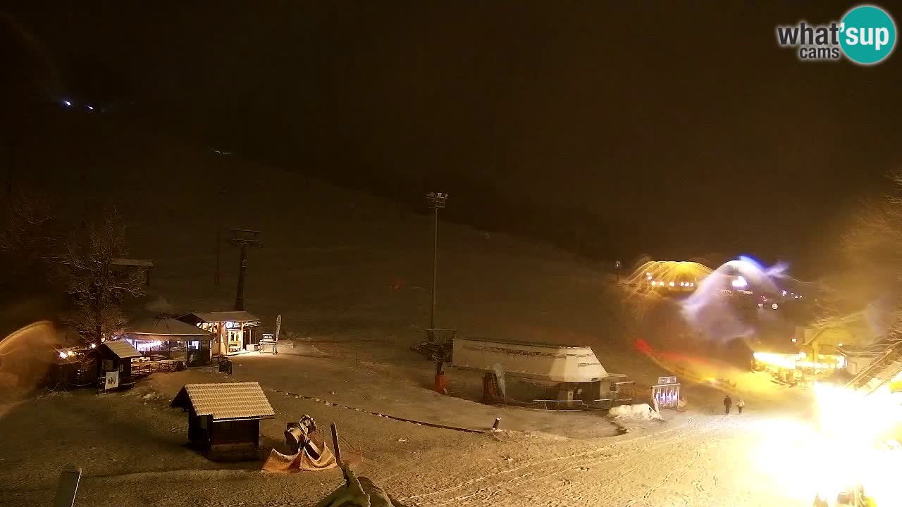 Webcam Kranjska Gora SKI resort | Bech, Kekec, Mojca ski