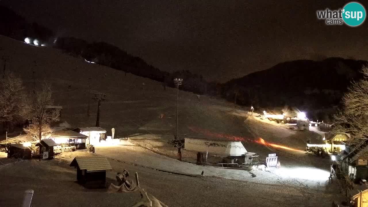 Webcam Kranjska Gora SKI – panoramica Piste centrali