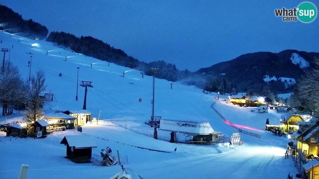 Webcam Kranjska Gora SKI resort | Bech, Kekec, Mojca ski