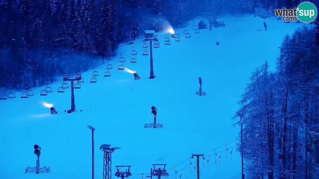 Webcam Station de ski Kranjska Gora – Slovénie