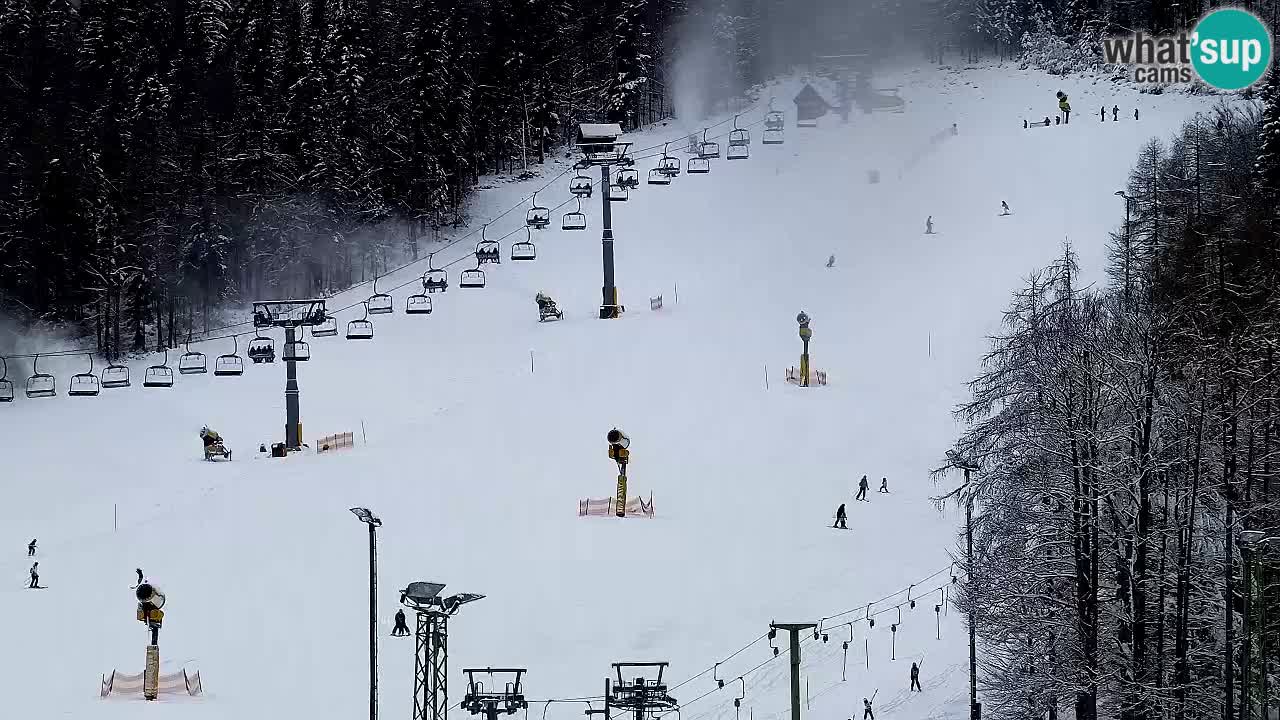 Webcam Station de ski Kranjska Gora – Slovénie