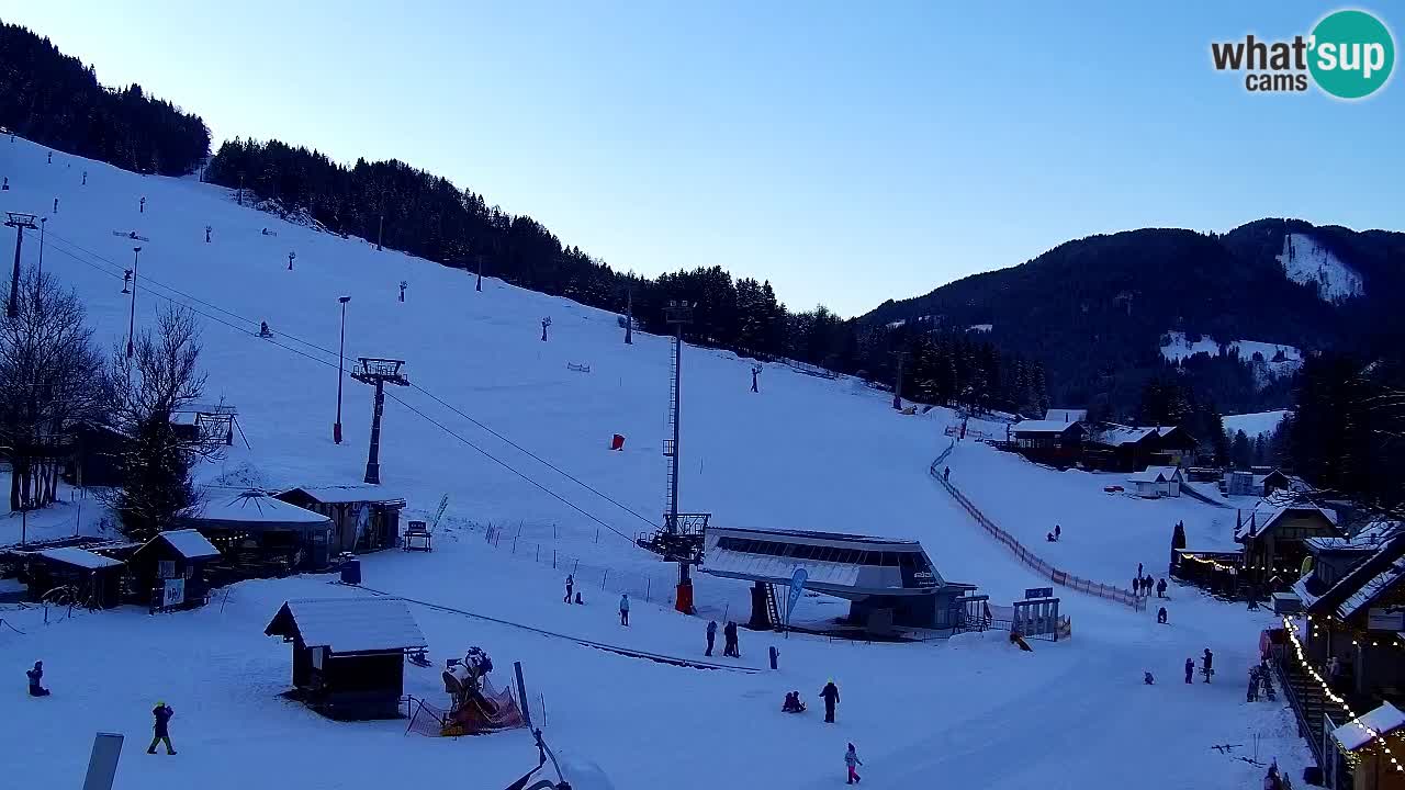 Webcam Kranjska Gora SKI resort | Bech, Kekec, Mojca ski