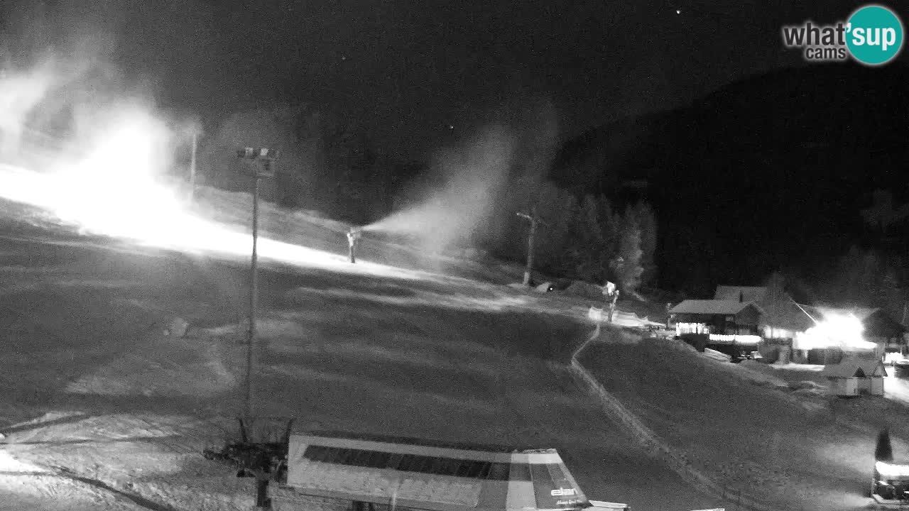 Webcam Kranjska Gora SKI – panoramica Piste centrali