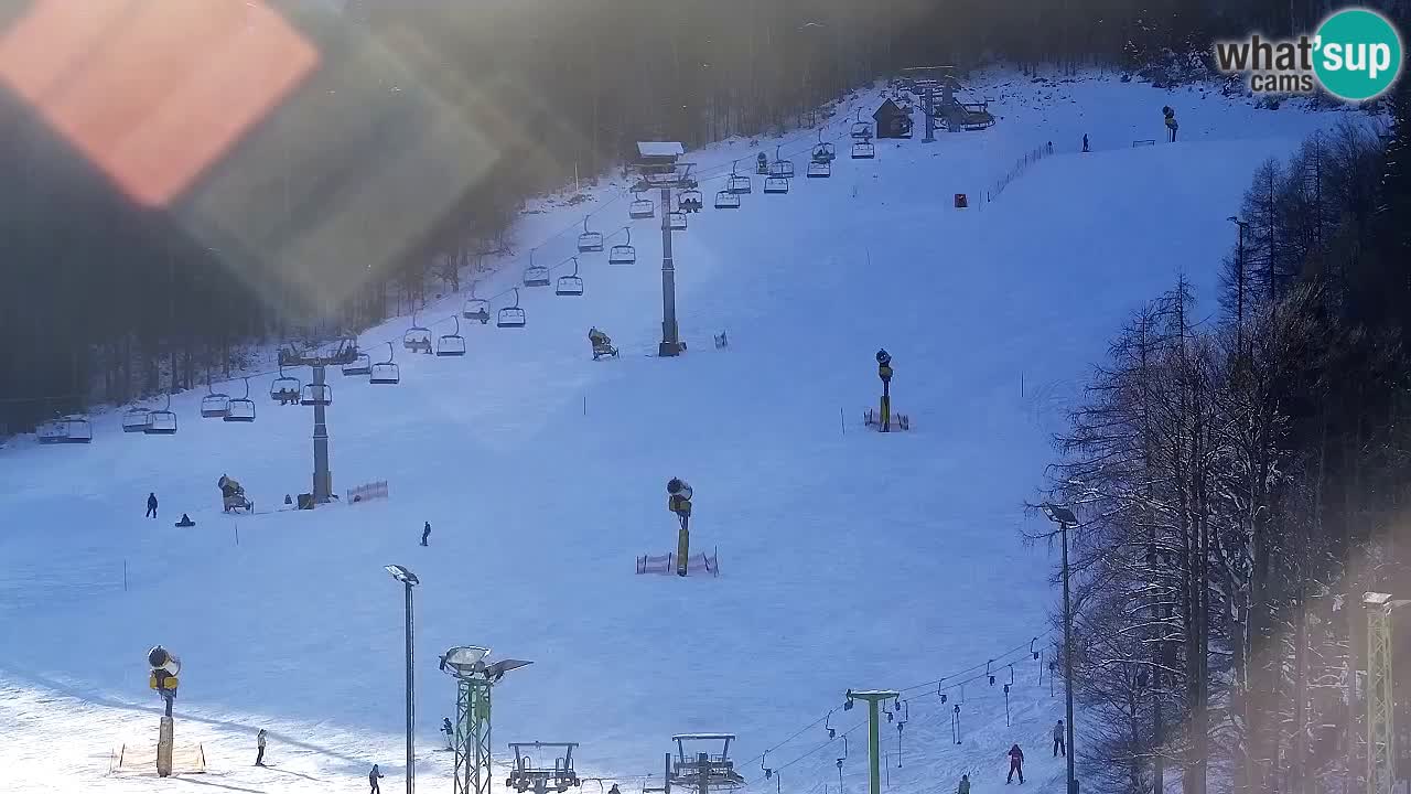 Webcam Kranjska Gora SKI resort | Bech, Kekec, Mojca ski