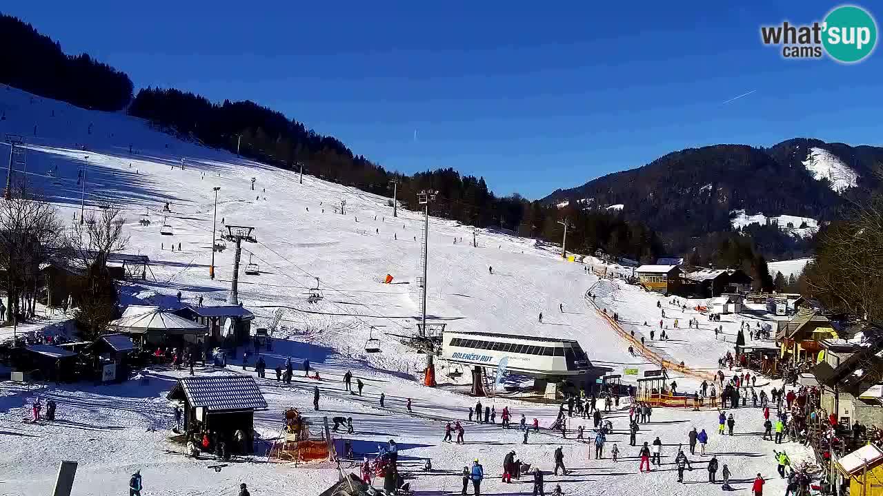 Webcam Kranjska Gora SKI – panoramica Piste centrali