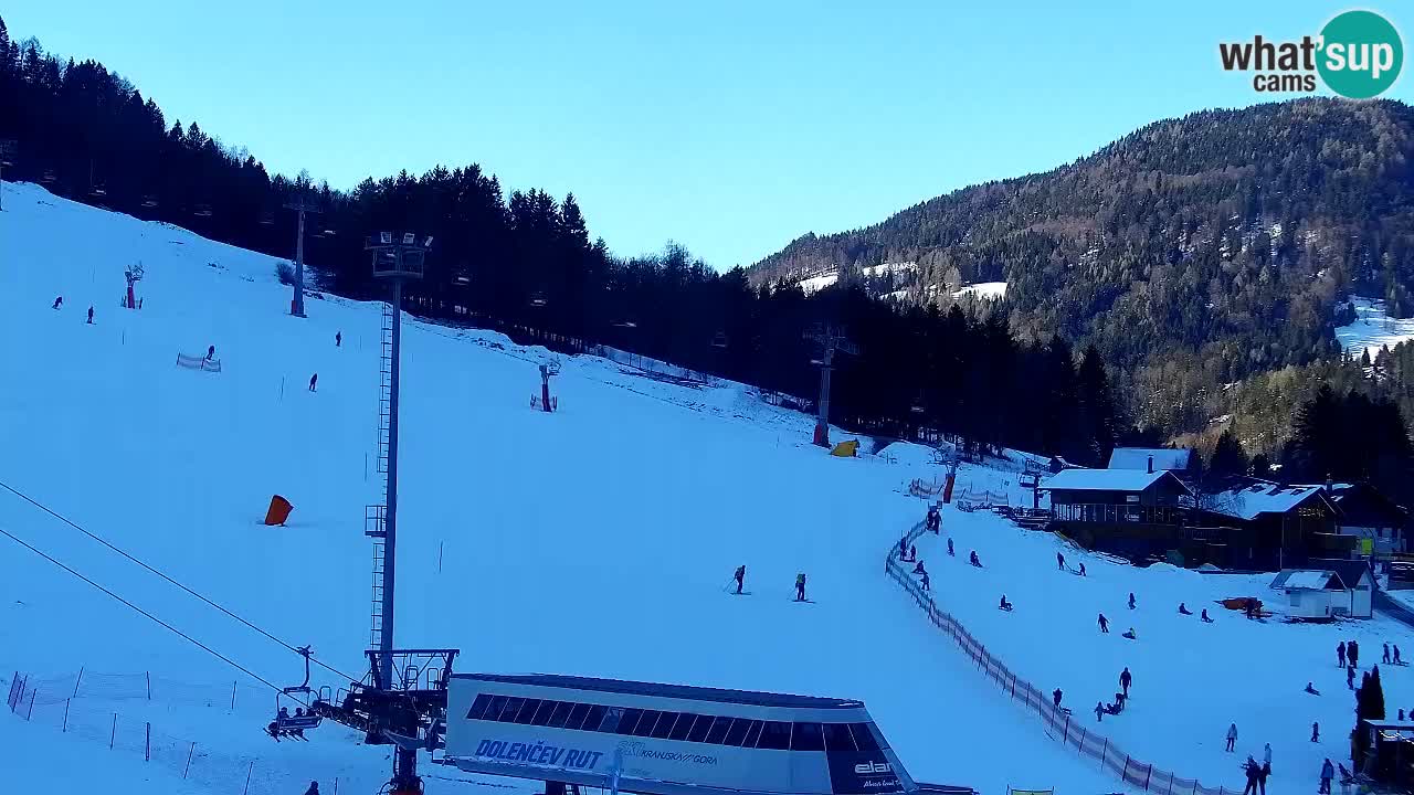 Webcam Kranjska Gora SKI resort | Bech, Kekec, Mojca ski