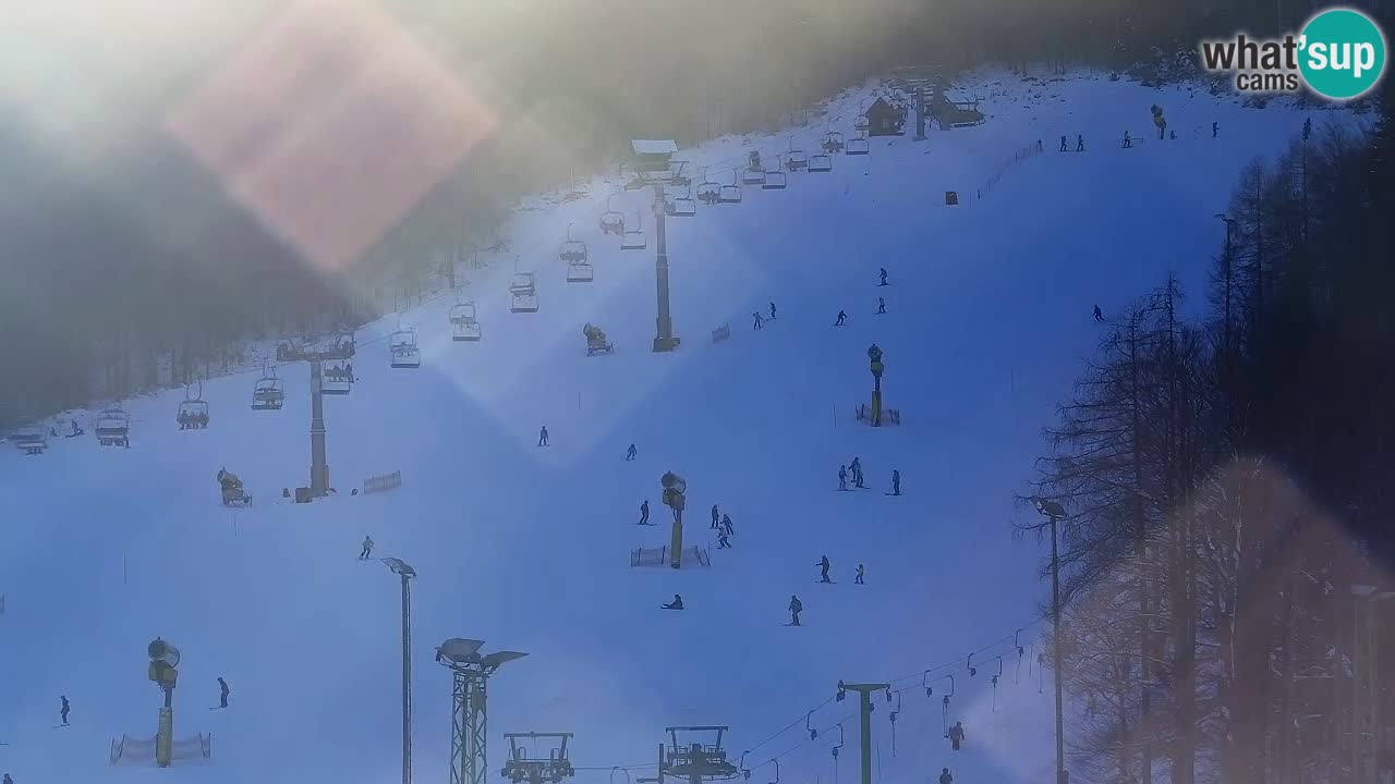 Webcam Kranjska Gora SKI resort | Bech, Kekec, Mojca ski