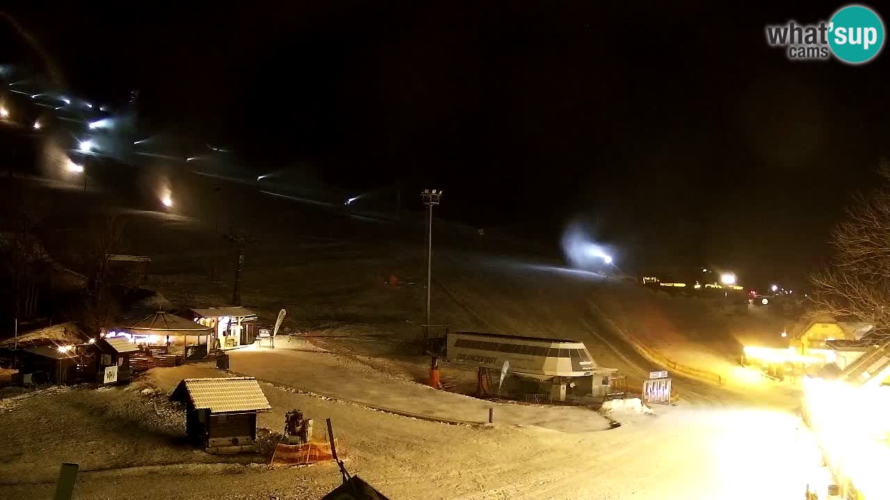 Webcam Kranjska Gora SKI resort | Bech, Kekec, Mojca ski