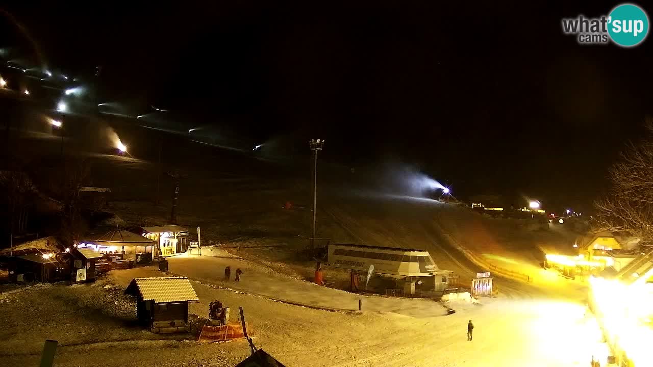 Webcam Kranjska Gora SKI resort | Bech, Kekec, Mojca ski