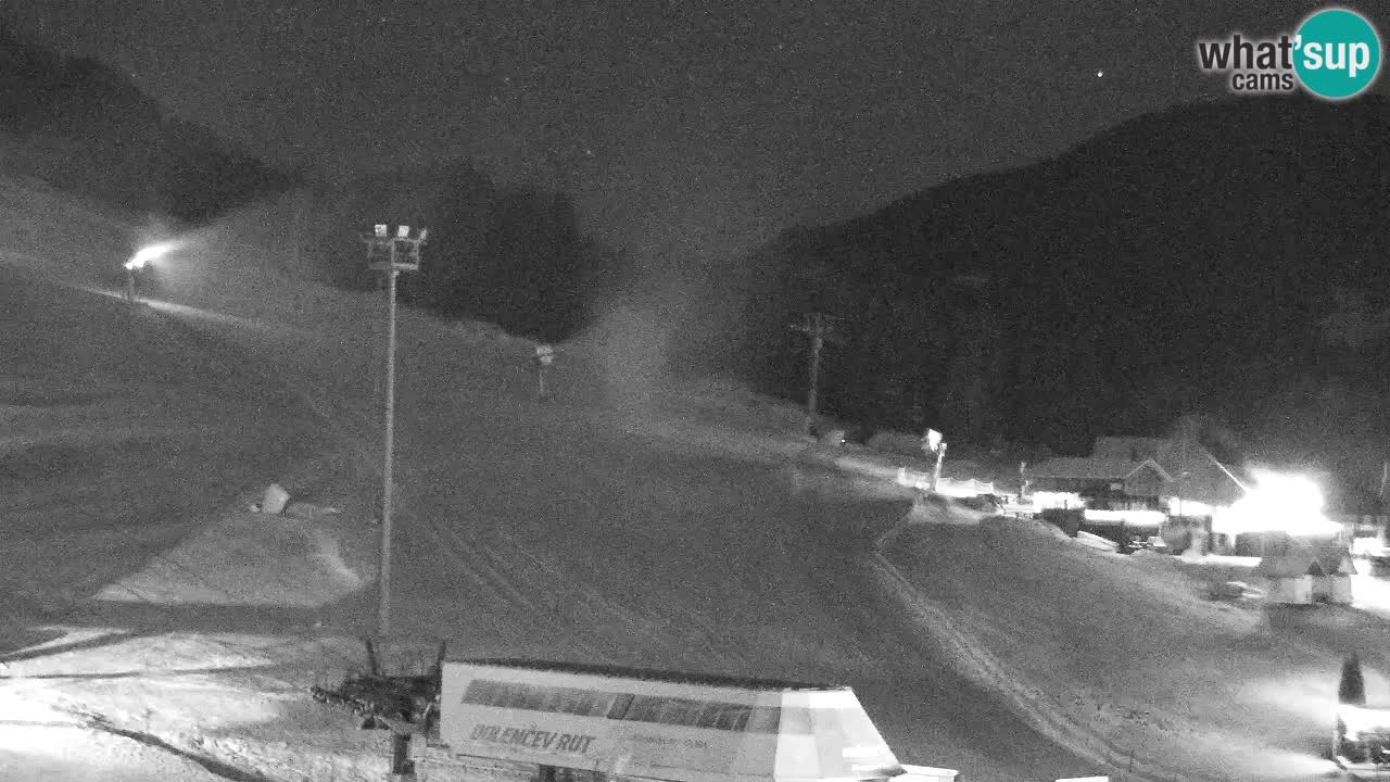 Web kamera Kranjska Gora Skijalište | Proge Mojca in Kekec