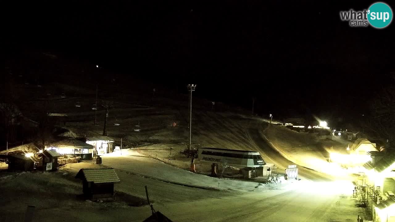 Webcam Kranjska Gora SKI – panoramica Piste centrali