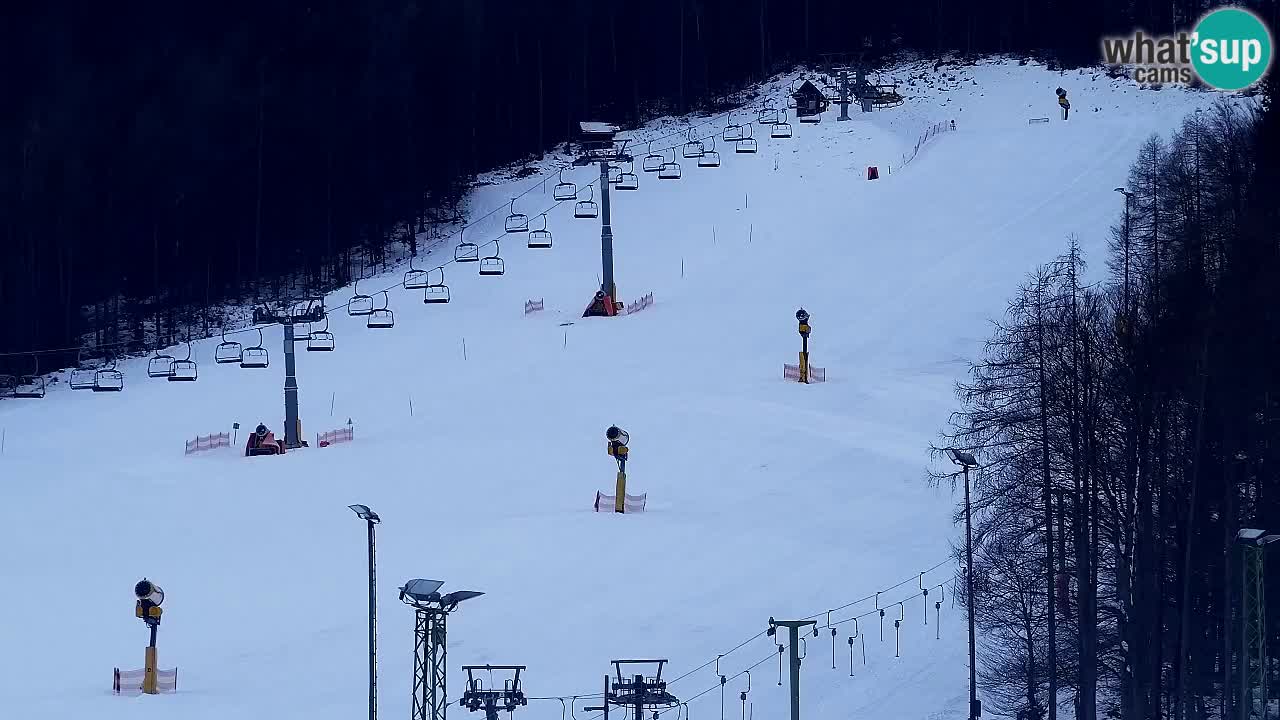 Webcam Station de ski Kranjska Gora – Slovénie