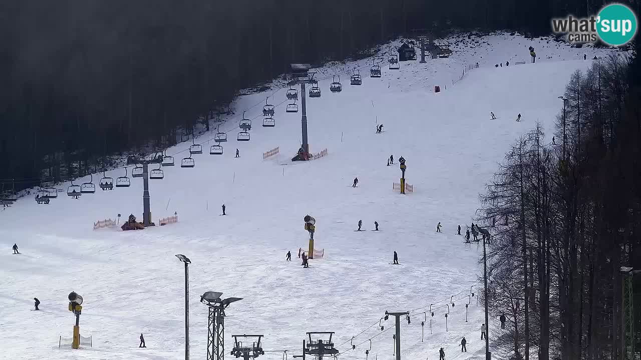 Webcam Station de ski Kranjska Gora – Slovénie