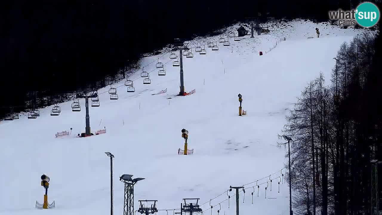 Webcam Kranjska Gora SKI resort | Bech, Kekec, Mojca ski