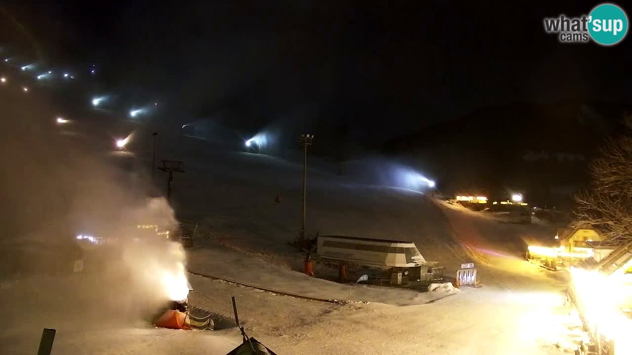 Webcam Kranjska Gora SKI resort | Bech, Kekec, Mojca ski