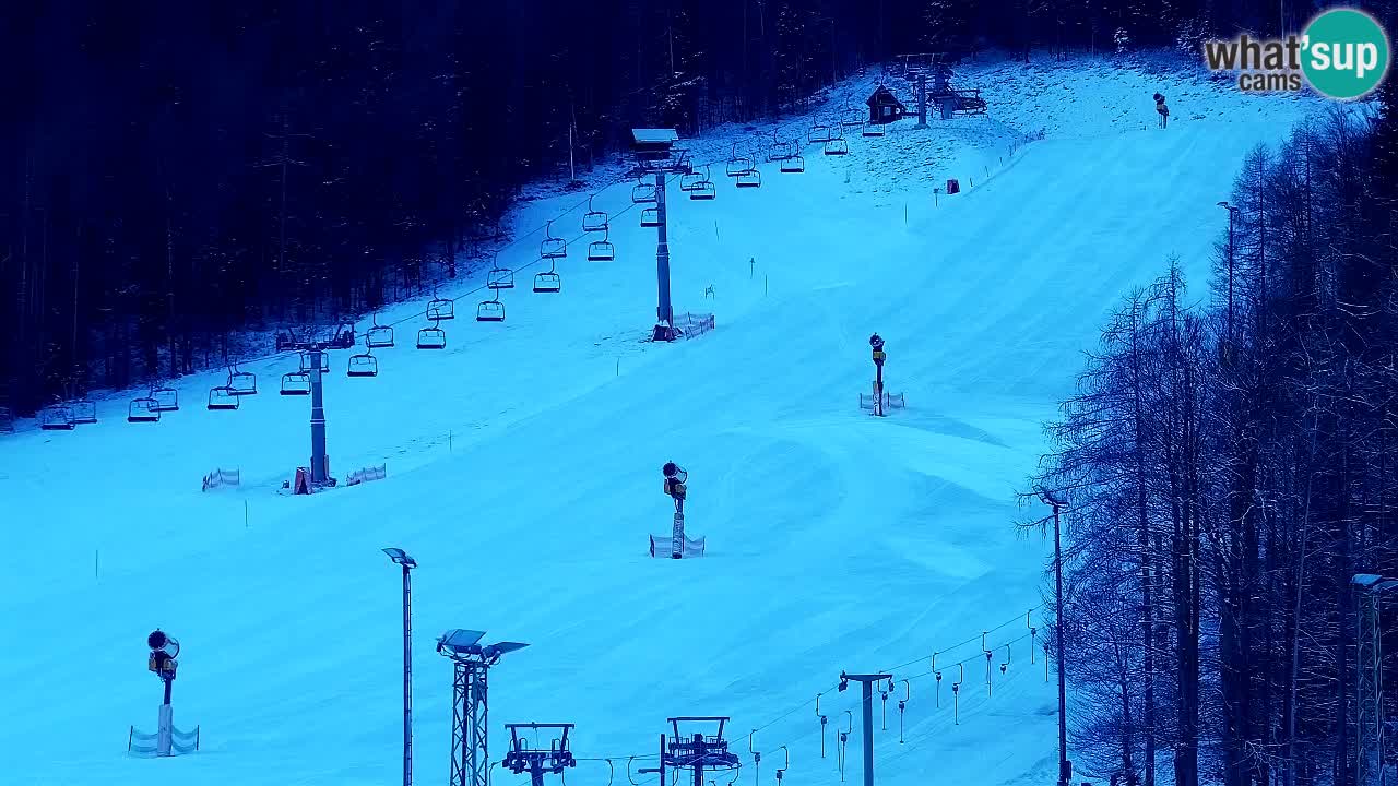 Webcam Kranjska Gora SKI resort | Bech, Kekec, Mojca ski