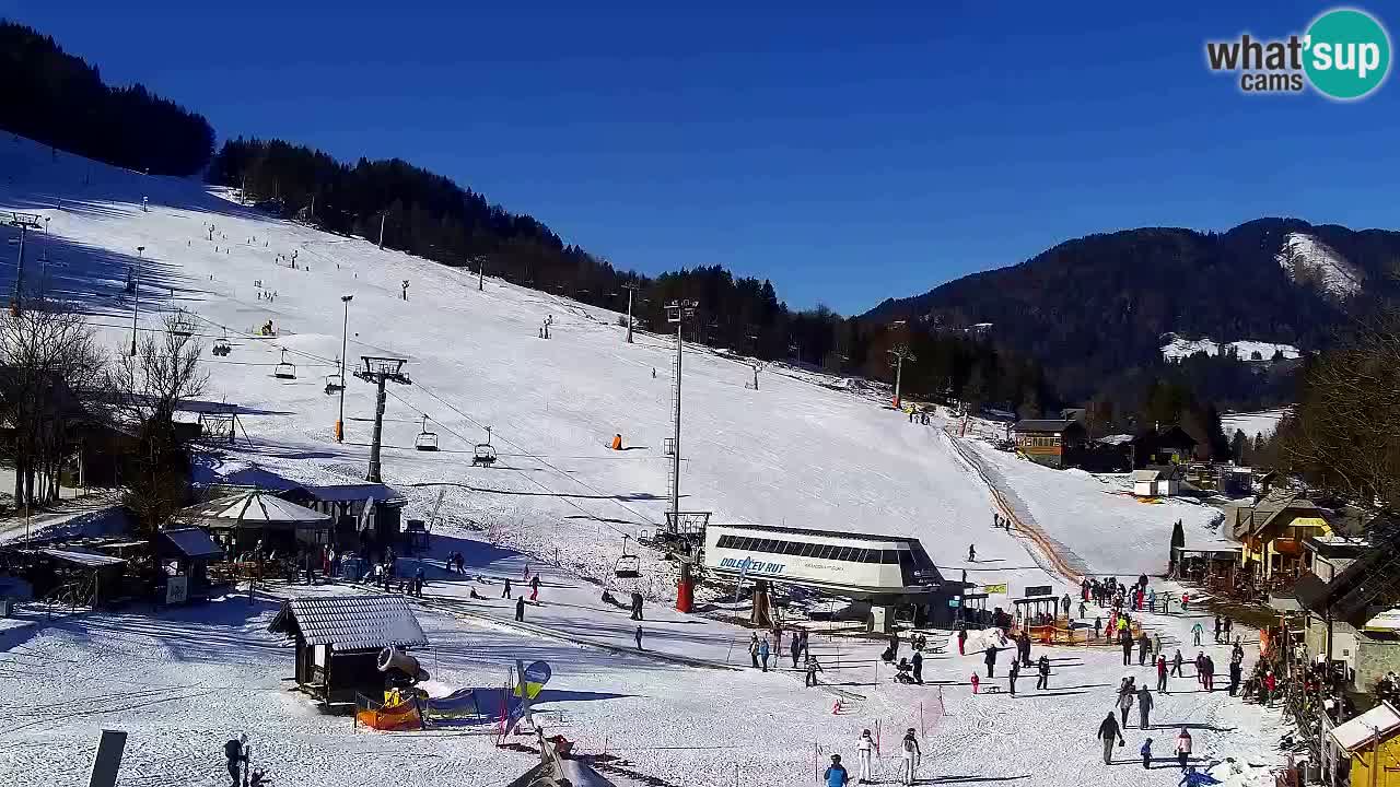 Webcam Kranjska Gora SKI resort | Bech, Kekec, Mojca ski