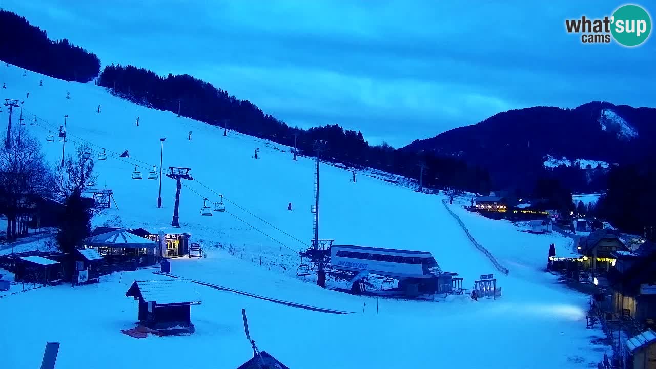 Webcam Kranjska Gora SKI resort | Bech, Kekec, Mojca ski