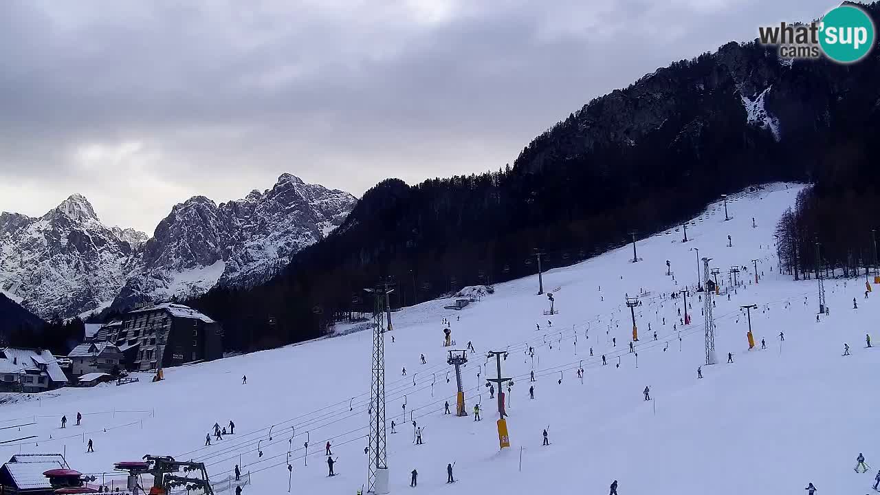 Webcam Kranjska Gora SKI resort | Bech, Kekec, Mojca ski