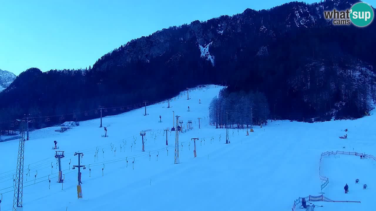 Webcam Kranjska Gora SKI – panoramica Piste centrali