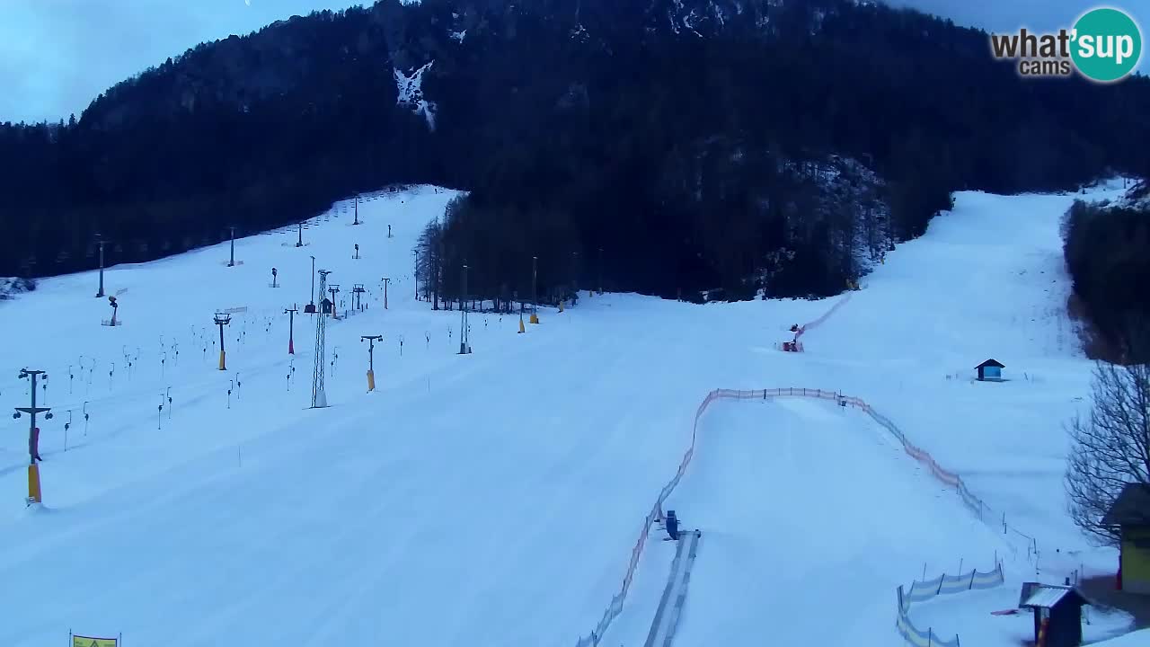 Webcam Kranjska Gora SKI – panoramica Piste centrali