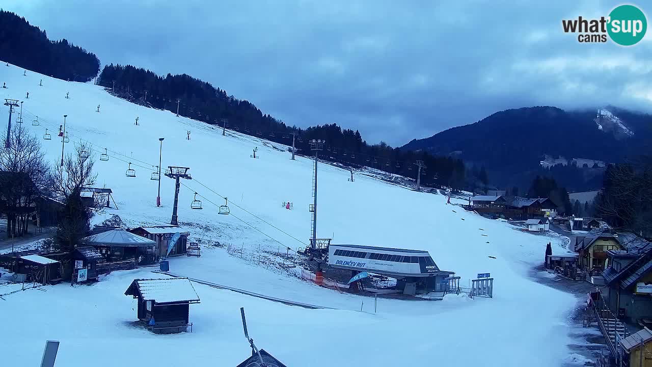 Webcam Kranjska Gora SKI – panoramica Piste centrali