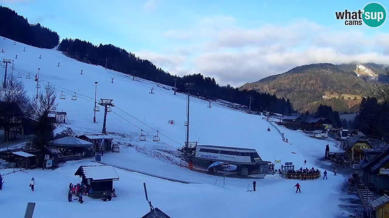 Webcam Kranjska Gora SKI – panoramica Piste centrali