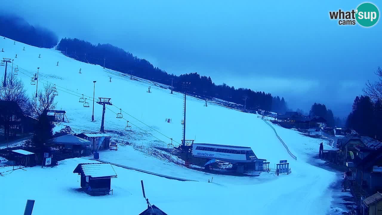 Webcam Kranjska Gora SKI – panoramica Piste centrali