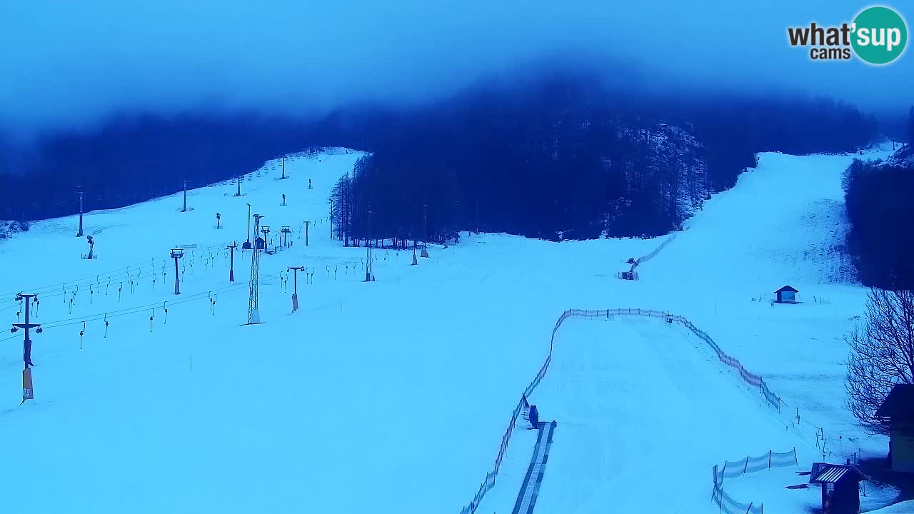 Webcam Kranjska Gora SKI – panoramica Piste centrali