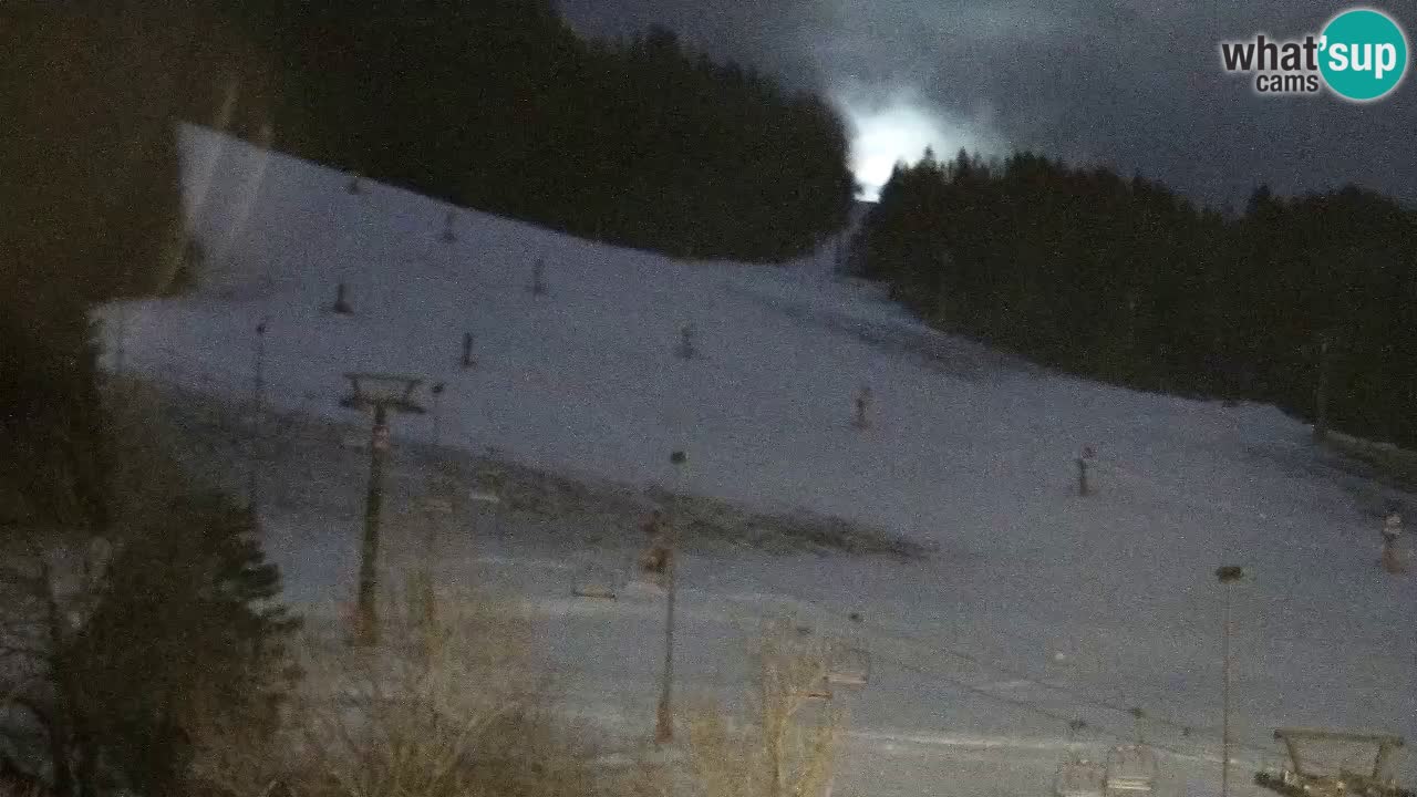 Webcam Kranjska Gora SKI – panoramica Piste centrali