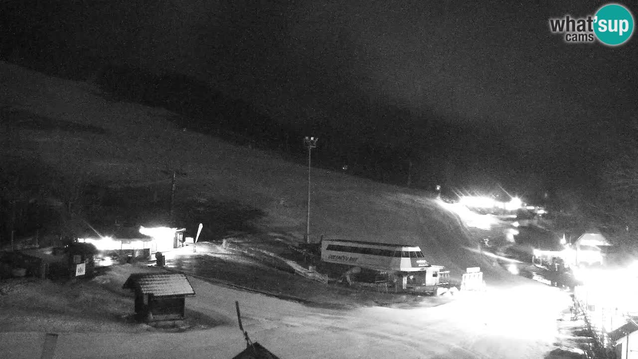 Webcam Kranjska Gora SKI resort | Bech, Kekec, Mojca ski