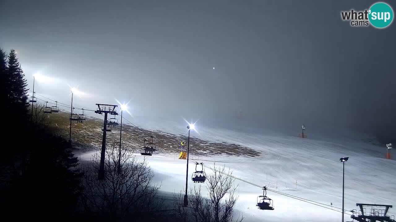 Webcam Kranjska Gora SKI – panoramica Piste centrali